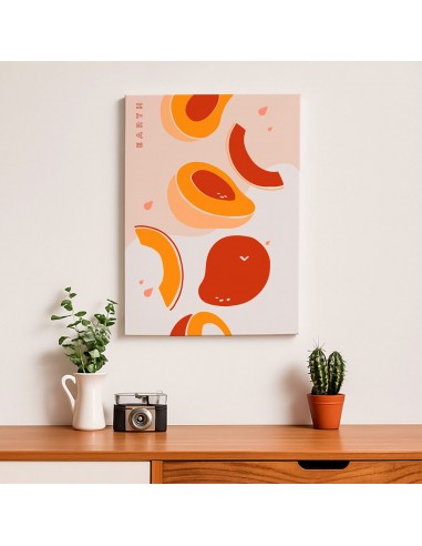 Cuadro Abstracto 35x50cm Canvas  Arte Decorativo Diseño 0091