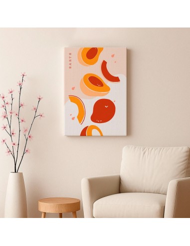 Cuadro Abstracto 35x50cm Canvas  Arte Decorativo Diseño 0091