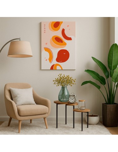 Cuadro Abstracto 35x50cm Canvas  Arte Decorativo Diseño 0091