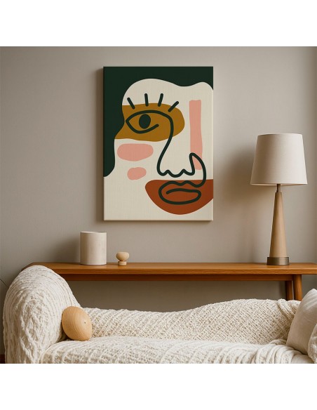 Cuadro Abstracto 35x50cm Canvas  Arte Decorativo Diseño 0093