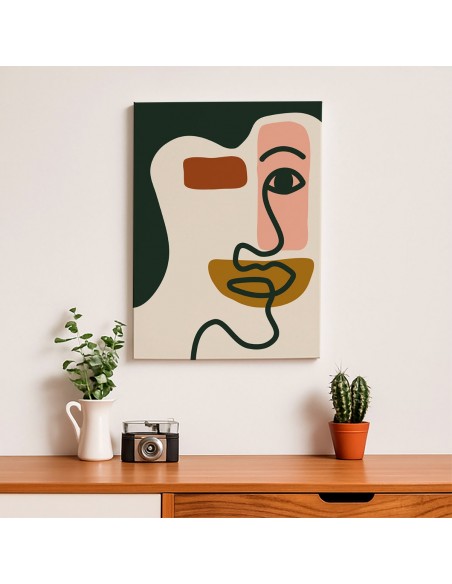 Cuadro Abstracto 35x50cm Canvas  Arte Decorativo Diseño 0094