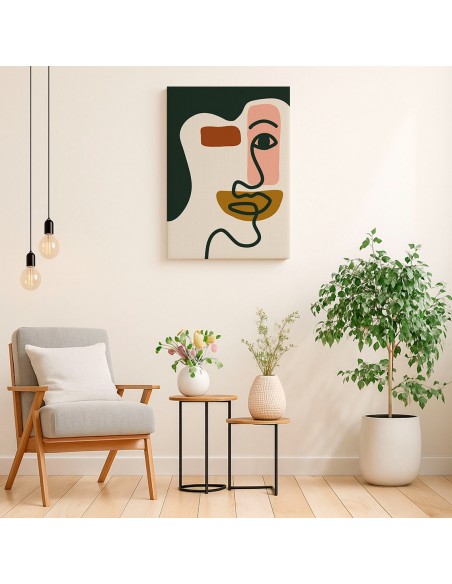 Cuadro Abstracto 35x50cm Canvas  Arte Decorativo Diseño 0094