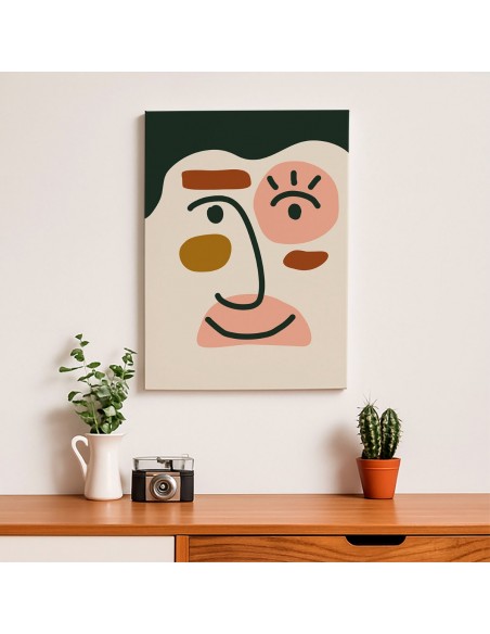 Cuadro Abstracto 35x50cm Canvas  Arte Decorativo Diseño 0095