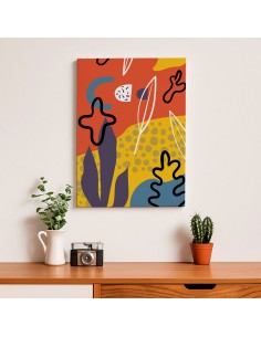 Cuadro Abstracto 35x50cm Canvas  Arte Decorativo Diseño 0097 2