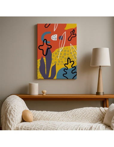 Cuadro Abstracto 35x50cm Canvas  Arte Decorativo Diseño 0097