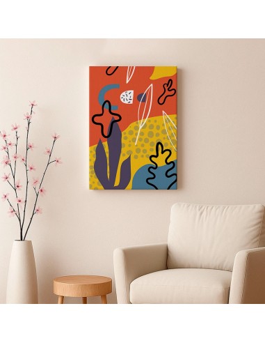 Cuadro Abstracto 35x50cm Canvas  Arte Decorativo Diseño 0097