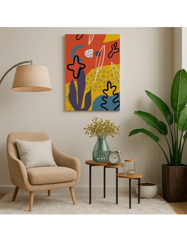 Cuadro Abstracto 35x50cm Canvas  Arte Decorativo Diseño 0097