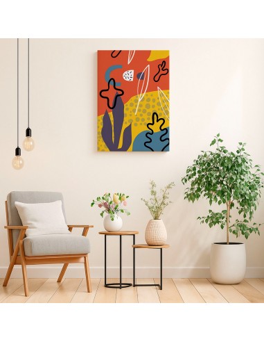 Cuadro Abstracto 35x50cm Canvas  Arte Decorativo Diseño 0097