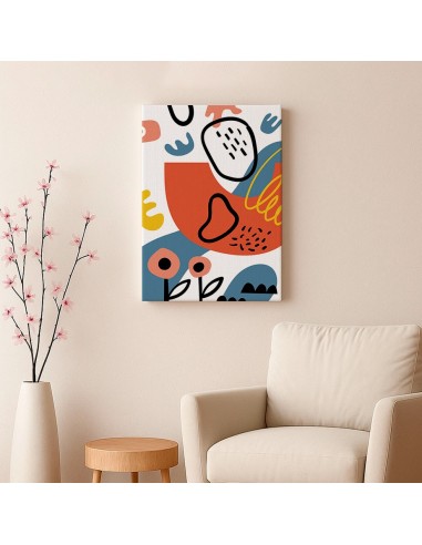 Cuadro Abstracto 35x50cm Canvas  Arte Decorativo Diseño 0098