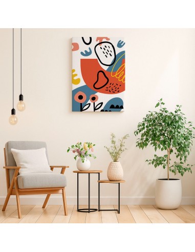 Cuadro Abstracto 35x50cm Canvas  Arte Decorativo Diseño 0098