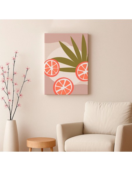 Cuadro Abstracto 35x50cm Canvas  Arte Decorativo Diseño 0099