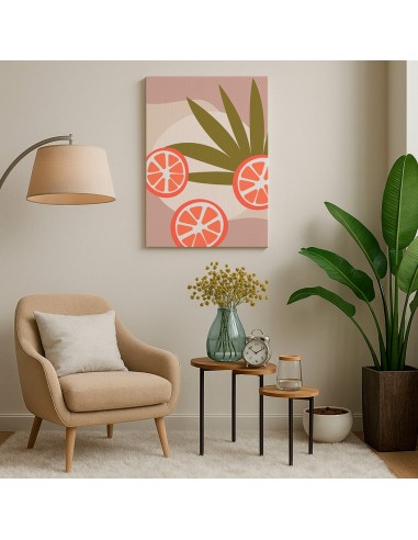 Cuadro Abstracto 35x50cm Canvas  Arte Decorativo Diseño 0099