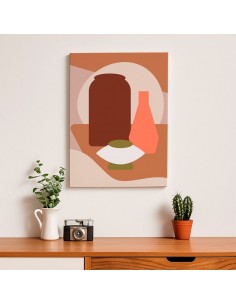 Cuadro Abstracto 35x50cm Canvas  Arte Decorativo Diseño 0101 2