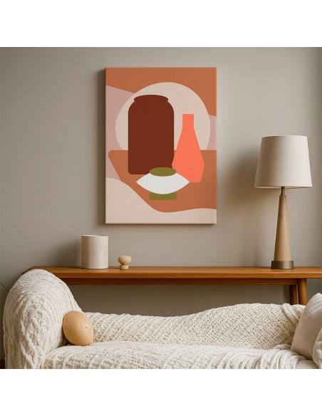 Cuadro Abstracto 35x50cm Canvas  Arte Decorativo Diseño 0101