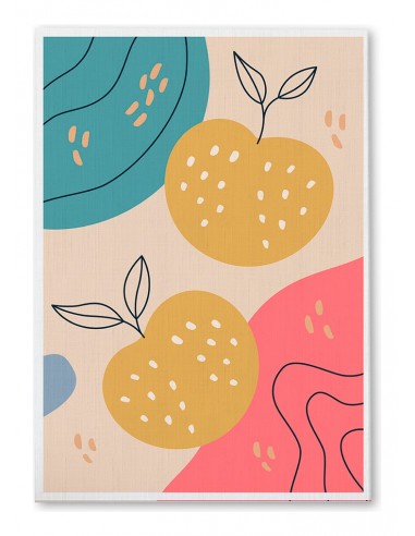 Cuadro Abstracto 35x50cm Canvas  Arte Decorativo Diseño 0103