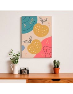 Cuadro Abstracto 35x50cm Canvas  Arte Decorativo Diseño 0103 2