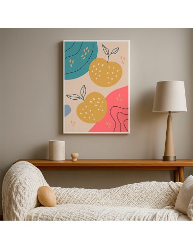 Cuadro Abstracto 35x50cm Canvas  Arte Decorativo Diseño 0103