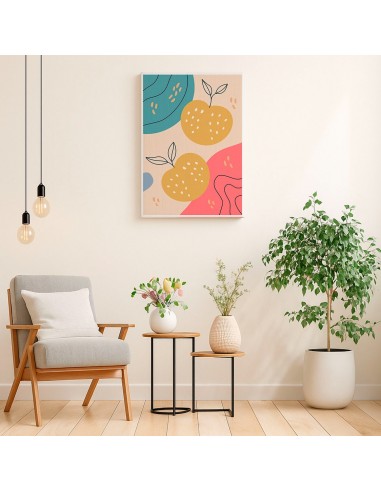 Cuadro Abstracto 35x50cm Canvas  Arte Decorativo Diseño 0103