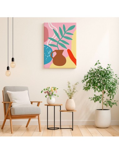 Cuadro Abstracto 35x50cm Canvas  Arte Decorativo Diseño 0105