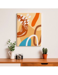 Cuadro Abstracto 35x50cm Canvas  Arte Decorativo Diseño 0106 2