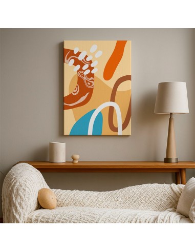 Cuadro Abstracto 35x50cm Canvas  Arte Decorativo Diseño 0106