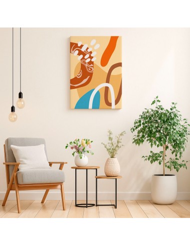 Cuadro Abstracto 35x50cm Canvas  Arte Decorativo Diseño 0106
