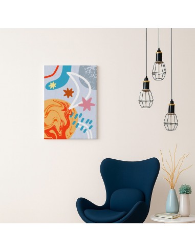 Cuadro Abstracto 35x50cm Canvas  Arte Decorativo Diseño 0109