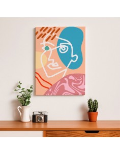 Cuadro Abstracto 35x50cm Canvas  Arte Decorativo Diseño 0110 2