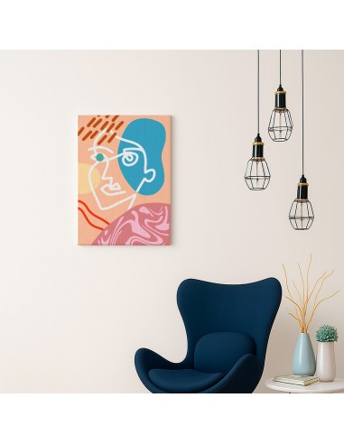 Cuadro Abstracto 35x50cm Canvas  Arte Decorativo Diseño 0110