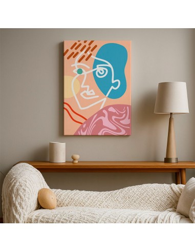 Cuadro Abstracto 35x50cm Canvas  Arte Decorativo Diseño 0110