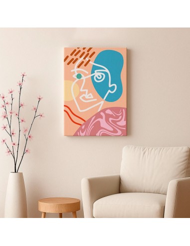 Cuadro Abstracto 35x50cm Canvas  Arte Decorativo Diseño 0110