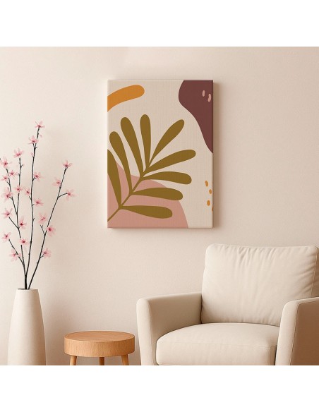 Cuadro Abstracto 35x50cm Canvas  Arte Decorativo Diseño 0111