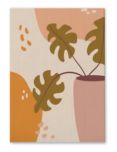 Cuadro Abstracto 35x50cm Canvas  Arte Decorativo Diseño 0112