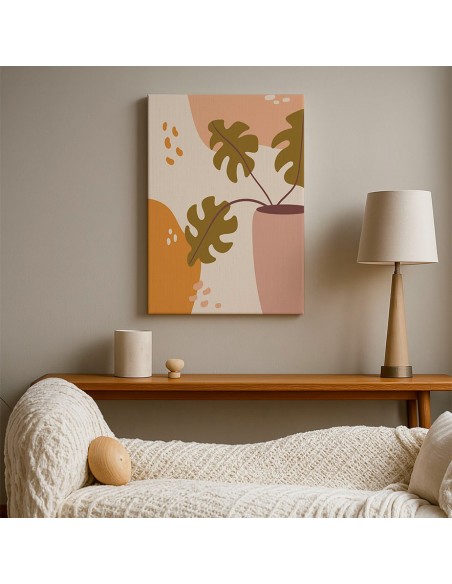Cuadro Abstracto 35x50cm Canvas  Arte Decorativo Diseño 0112