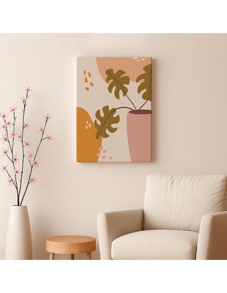 Cuadro Abstracto 35x50cm Canvas  Arte Decorativo Diseño 0112