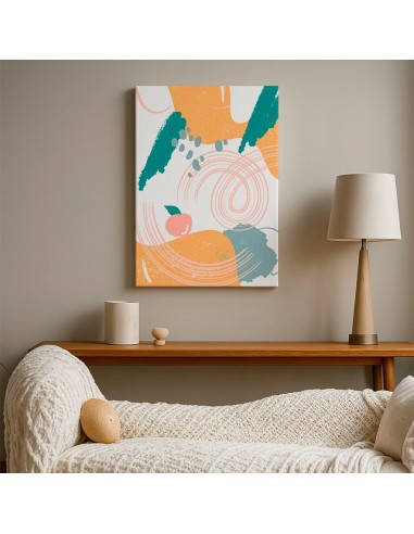 Cuadro Abstracto 35x50cm Canvas  Arte Decorativo Diseño 0114