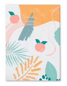 Cuadro Abstracto 35x50cm Canvas  Arte Decorativo Diseño 0115