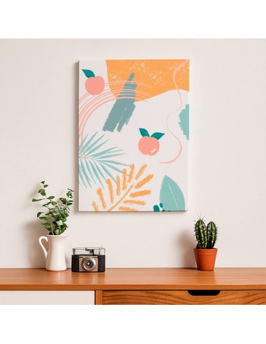 Cuadro Abstracto 35x50cm Canvas  Arte Decorativo Diseño 0115