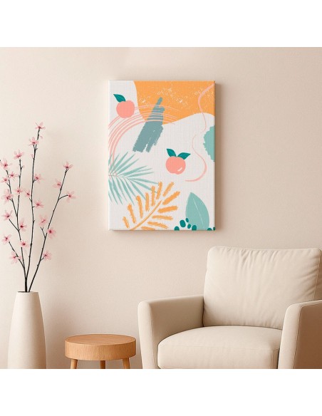 Cuadro Abstracto 35x50cm Canvas  Arte Decorativo Diseño 0115