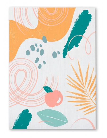 Cuadro Abstracto 35x50cm Canvas  Arte Decorativo Diseño 0116