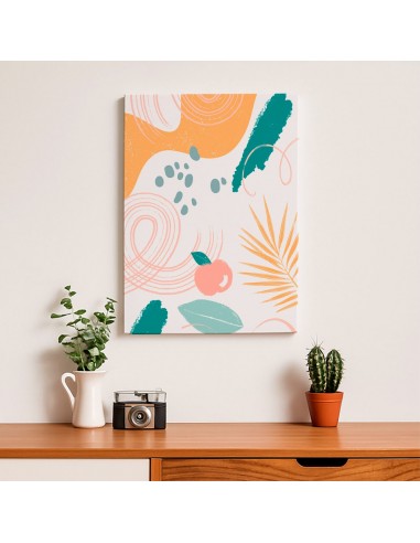 Cuadro Abstracto 35x50cm Canvas  Arte Decorativo Diseño 0116