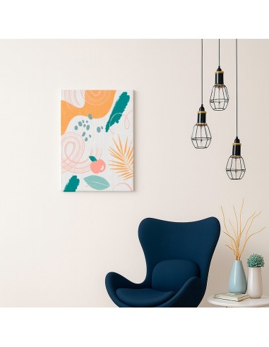Cuadro Abstracto 35x50cm Canvas  Arte Decorativo Diseño 0116