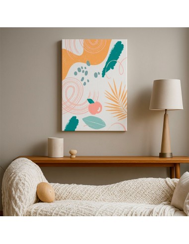 Cuadro Abstracto 35x50cm Canvas  Arte Decorativo Diseño 0116