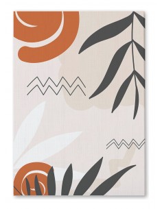 Cuadro Abstracto 35x50cm Canvas  Arte Decorativo Diseño 0117