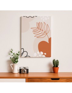 Cuadro Abstracto 35x50cm Canvas  Arte Decorativo Diseño 0119 2