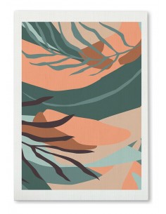 Cuadro Abstracto 35x50cm Canvas  Arte Decorativo Diseño 0120