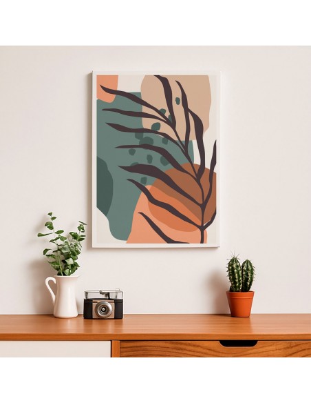Cuadro Abstracto 35x50cm Canvas  Arte Decorativo Diseño 0121