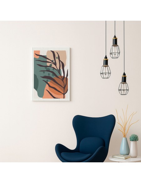 Cuadro Abstracto 35x50cm Canvas  Arte Decorativo Diseño 0121