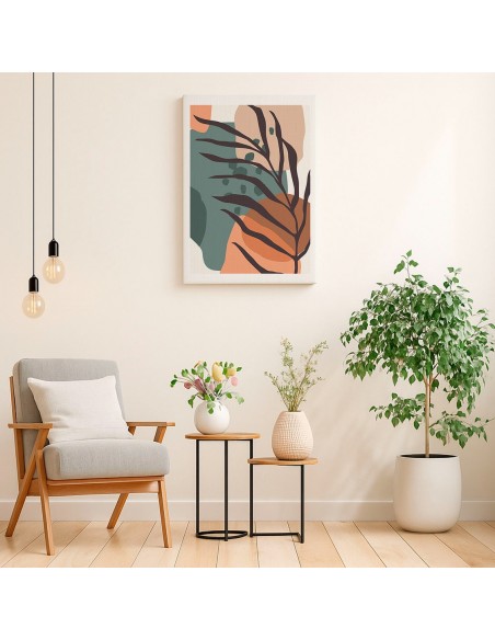 Cuadro Abstracto 35x50cm Canvas  Arte Decorativo Diseño 0121