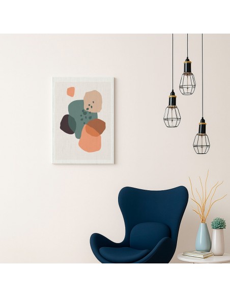 Cuadro Abstracto 35x50cm Canvas  Arte Decorativo Diseño 0122